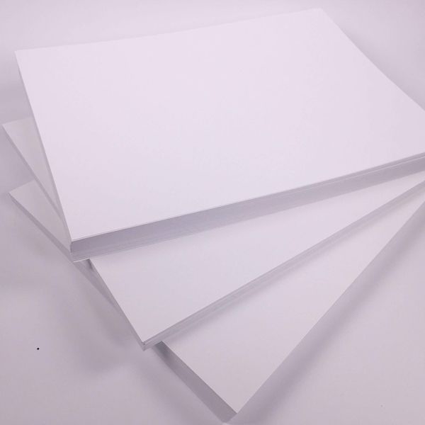 A6 Bright White Craft Card 180gsm 230 Micron Art Card 100 Sheets Cardstock for Crafting