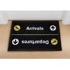 Arrivals/Departures Doormat