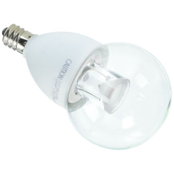 TCP LED5E12G1627K LED 5W G16 Globe 40W Equivalent Decorative Light Bulb, Soft White