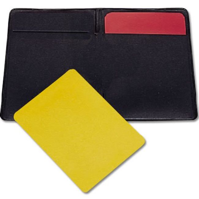 BSN Soccer Referee Warning Cards and Wallet