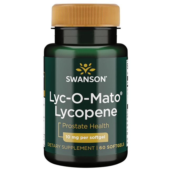 Swanson Lyc-O-Mato Lycopene 10 mg 60 Softgels