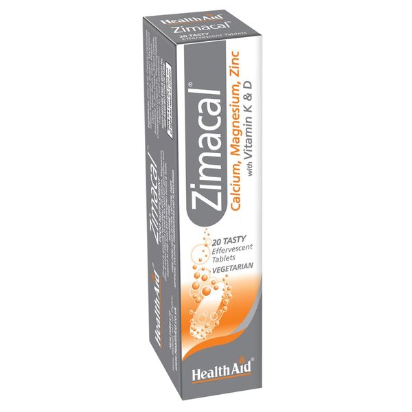 HealthAid Zimacal - Effervescent - 20 Tablets