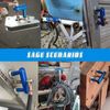 Chazcool Welding Support Ground Clamp Tools, Magnetic Welding Support Clamp, Blue