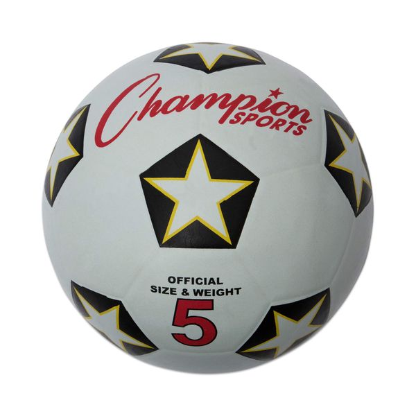 Champion Sports Size 3 Rubber Cover Soccer Ball