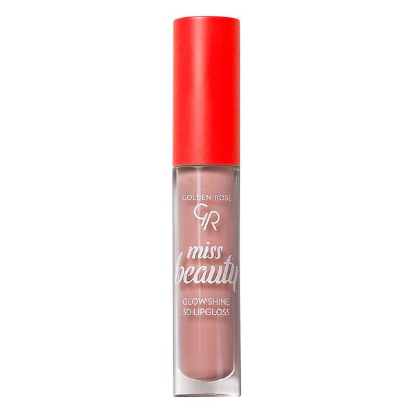 Golden Rose Miss Beauty Glow Shine 3D Lipgloss Dudak Parlatıcı No:01 Nude Chic