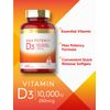 Vitamin D3 10000 IU 400 Softgels | Value Size | Max Potency | by Carlyle
