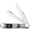Embellished Synthetic Trapper in Gray by USMC