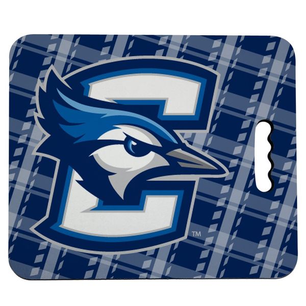 VictoryStore Outdoor Seat Cushions - Creighton University Stadium Seat Cushion - Plaid Design