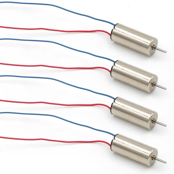Winova Micro Coreless Motor DC 3V - Small High Performance Motor 4 Pack