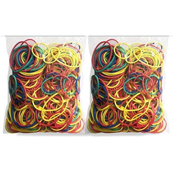 REQUISITE NEEDS All-Purpose Sturdy Stretchable Coloured Rubber Bands