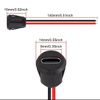 3 New USB Type C Connector Female Socket 2P Charging Interface with Welding Wire