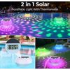 Magic Solar Auto On/Off Pool Party Floating Multicolor LED Light IP68 Waterproof
