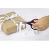 Rapesco 1575 Soft Grip Grip Scissors - Black/Pink (Pack of 4)