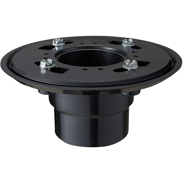 HEATGENE Shower Floor Drain Base Flange, 2 Inch Threaded Adapter