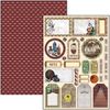 Ciao Bella Hipster Double-Sided Creative Pad A4 9/Pkg 190gsm