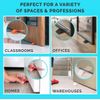 Wundermax Door Stopper Rubber Door Stop Wedge Security Door Stops 3-pack Gray