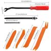 650 PCS Car Retainer Auto Fasteners Push Trim Plastic Clips Pin Rivet Bumper Kit