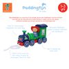 ORANGE TREE Toys Paddington Bear Steam Train Pull Along