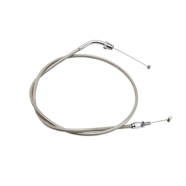 Steel Throttle Push Cable Compatible with/Replacement For Yamaha XVS1300CF Stryker 1300 1300cc 2015
