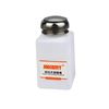Jakemy Solvent/Alcohol Dispenser 180ml/6oz White Push Down