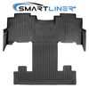 SMARTLINER Floor Mats 2nd/3rd Row Liner Black for 2018-2021 Expedition/Navigator