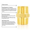 TAILONZ PNEUMATIC 3/4" BSP Male Pipe Hex Nipple, Brass Pipe Fitting（5Pcs）