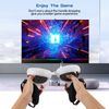 VR Controller Grips Protection Cover for Oculus Quest 2,VR Accessory Non-Slip Set,Include Controller Grip Cover,Handle Controller Rocker Cap,VR Silicone Face Pad(4pcs Set)