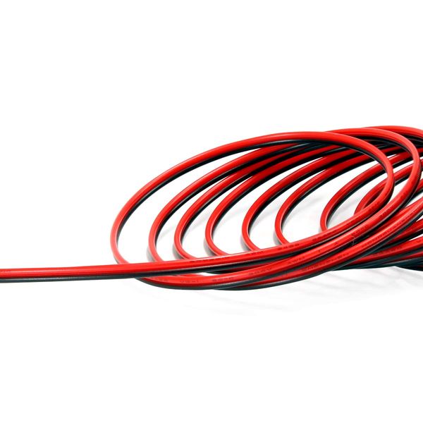 AWG26 Electric Wire, 32.8 ft (10 m), Red and Black