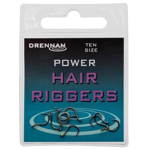 Drennan Power Hair Riggers Hooks Qty 10 (12)