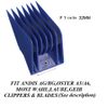 ANDIS 8pc GUIDE ATTACHMENT COMB&CeramicEd