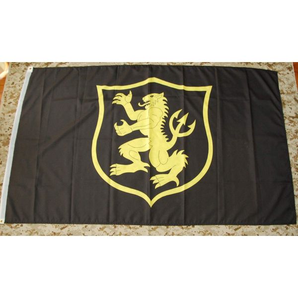 BritKitUSA NSWDG Gold Squadron Flag Seal Team Six DEVGRU Gold Team Knights GK ST6