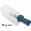 Spill Proof Urinal for Men, Clear Color
