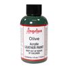 Angelus Acryl Leder Farbe 118ml / 4oz (Olive / Olive)