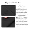 Usiriy Disposable Black Dental Bibs, 50Pcs Tattoo Bibs Tattoo Table Covers Napkin Patient Bibs Tattoo Tray Covers 3 Ply Dental Bibs Sheets Cloths Waterproof Bibs Tattoo Supplies