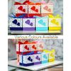 Allbusky 50PCS Paper Candy Boxes, Heart Pattern Party Packs
