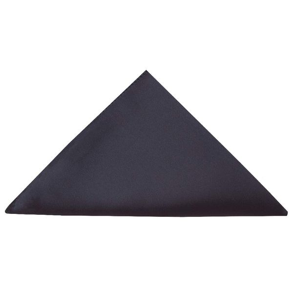 TIES R US Navy Satin Pocket Square