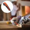 Right Angle Attachment Electric Screwdriver Repair 90 Degree Corner Device Screwdriver Socket Adapter Drill Bit Corner Adapter (Orange)