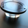 Flanged Medium Circular Bulls Eye Bubble Level - Tool Clock Hobby Turntable Camera Caravan, Clear aqueous