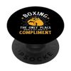 Shadow Boxing Punching Kickboxing Bag Gloves Boxer Fighting PopSockets Standard PopGrip