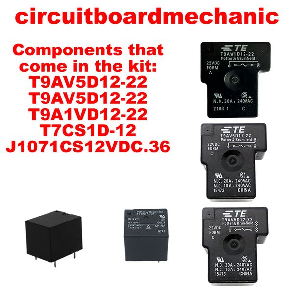 Repair Kit Rheem Ruud 62-24140-02 Furnace Control Circuit Board 1028-928