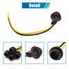 uxcell Motorcycle Light Socket Connector Extension Wedge Holder Adapter T10 Light Socket 4pcs