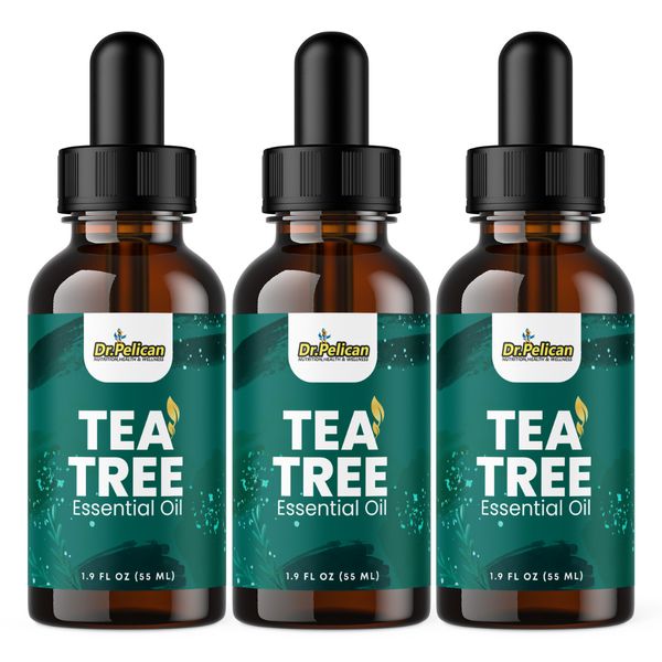 Tea Tree Essential Oil Drops-Health/Hygiene-3 Bottles-165ml(1.9fl oz)