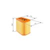 Bosch S0431 - Air Filter Car