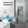 AQUA CREST DA29-00003G Refrigerator Water Filter,Replacement for HAFCU1(2)