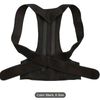 Large Posture Corrector Brace Adjustable Low Upper Back Support 110-125 catties