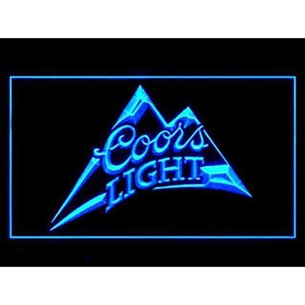 Lamazo Coors Light Beer Pub Bar Led Light Sign