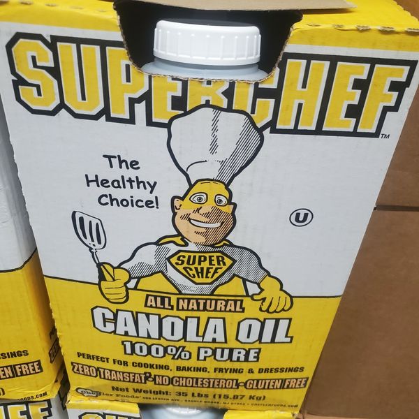 100% Superchef Canola Oil - 35 lb.