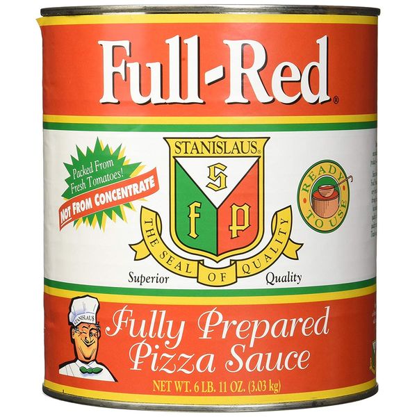 Full Red Fully Prepared Pizza Sauce #10