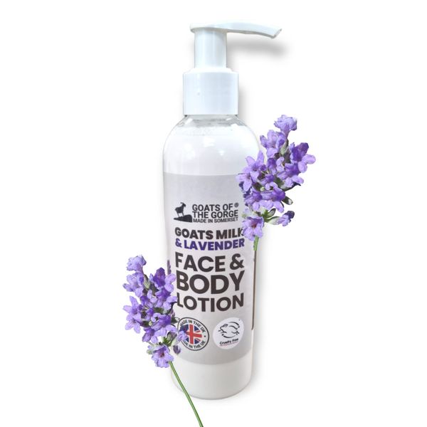 Goats Milk Skin Lotion with Lavender 250ml