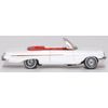 Oxford Diecast 87CI61003 Chevrolet Impala 1961 White/Roman Red